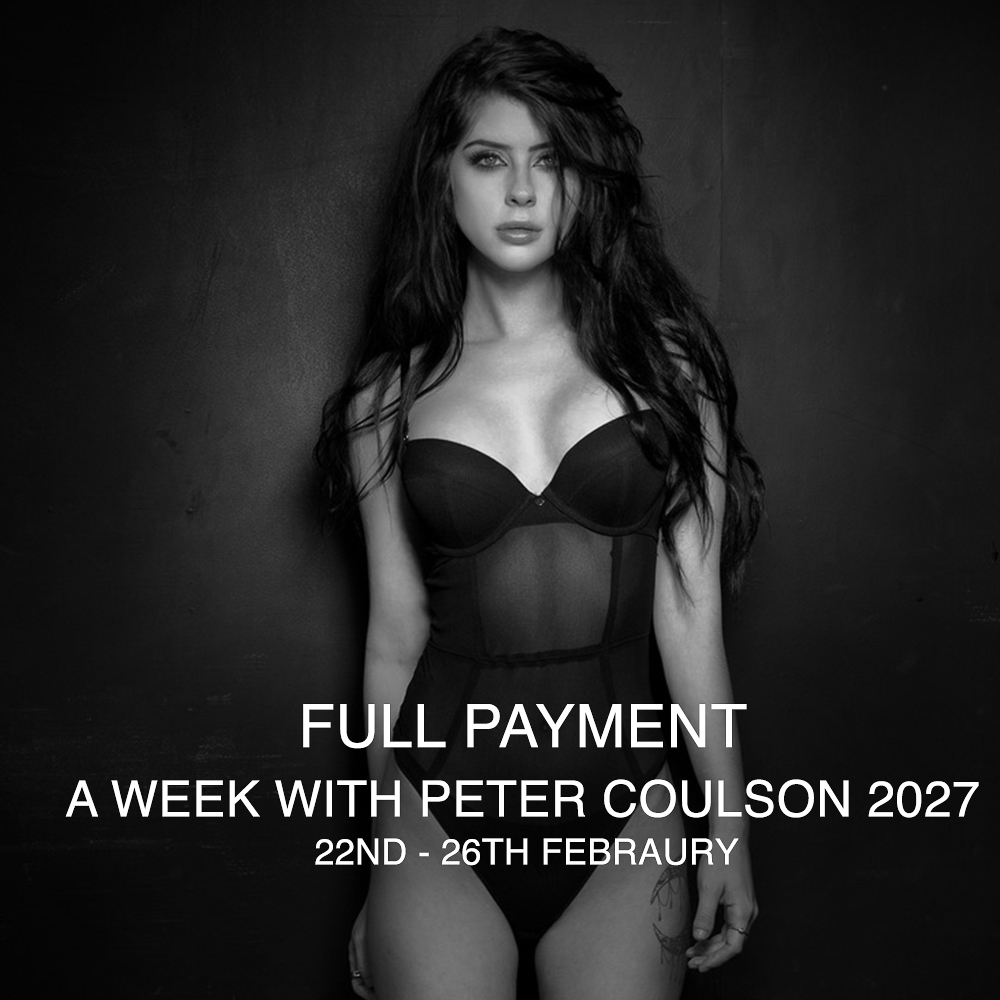 A week with Peter Coulson 2027 - $3200